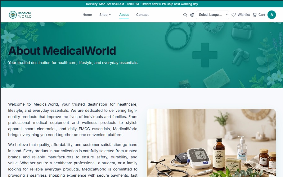 About MedicalWorld